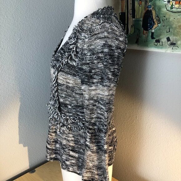 INC International Concepts Linen Blend Cardigan - Whimsigoth - Picture 4 of 11